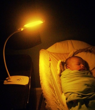 Warm, Dim Lamp for Nursery