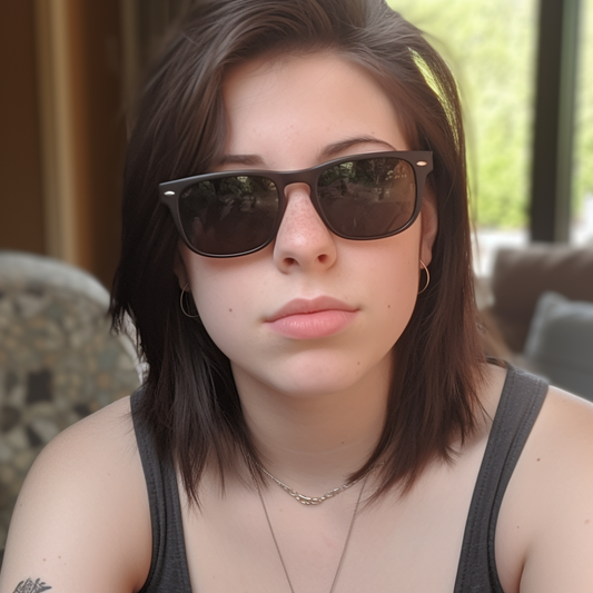 Outdoor Fl-41 Light Sensitivity Sunglasses (Polarized) - Wayfarer Style