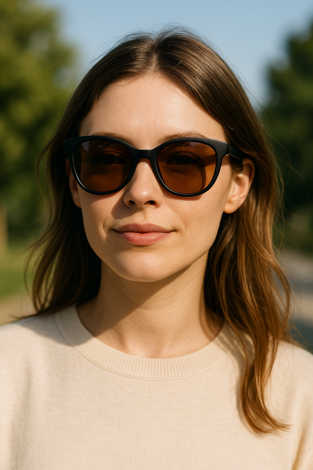 Outdoor Fl-41 Light Sensitivity Glasses - Women's Fashion Style