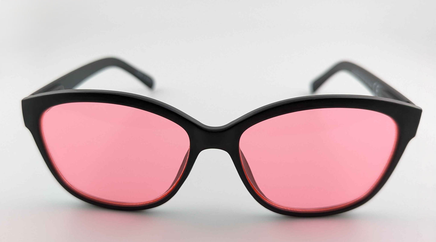 Fl-41 Light Sensitivity Glasses - Women's Fashion Style