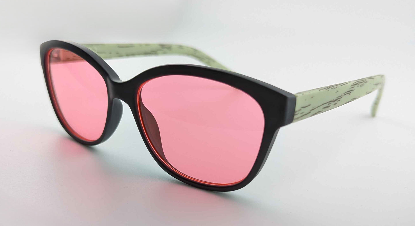 Fl-41 Light Sensitivity Glasses - Women's Fashion Style