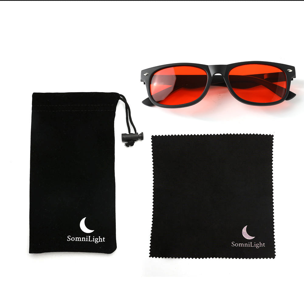 SomniLight Migraine Relief Glasses (Wayfarer Style)