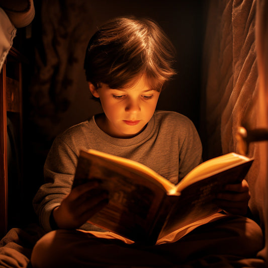 SomniLight Amber Book Light