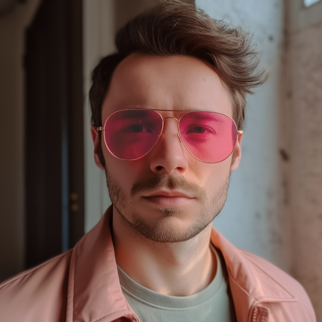 Fl-41 Light Sensitivity Glasses - Aviator Style