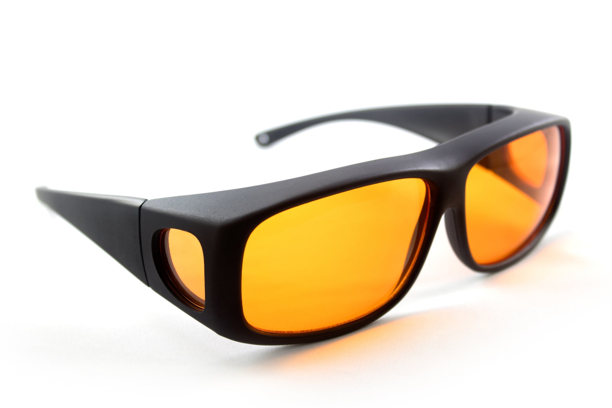 amber goggles SomniLight Amber Sleep Glasses (Large Rx Fit-over)